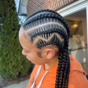 Stitch Cornrows Braids
